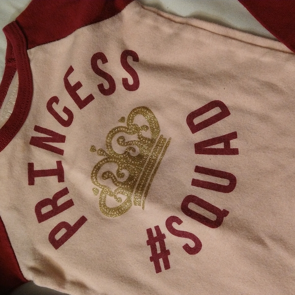 6/$15 Size 2t princess squad long sleeve t-shirt - Picture 9 of 14